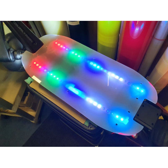 revestimiento de cubierta led carbonrevo dualtron thunder
