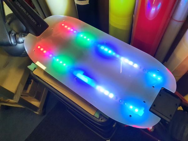 revestimiento de cubierta led carbonrevo para victor luxury plus