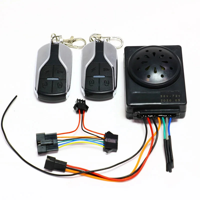 alarma inalámbrica para patinetes eléctricos de 72 v plug play