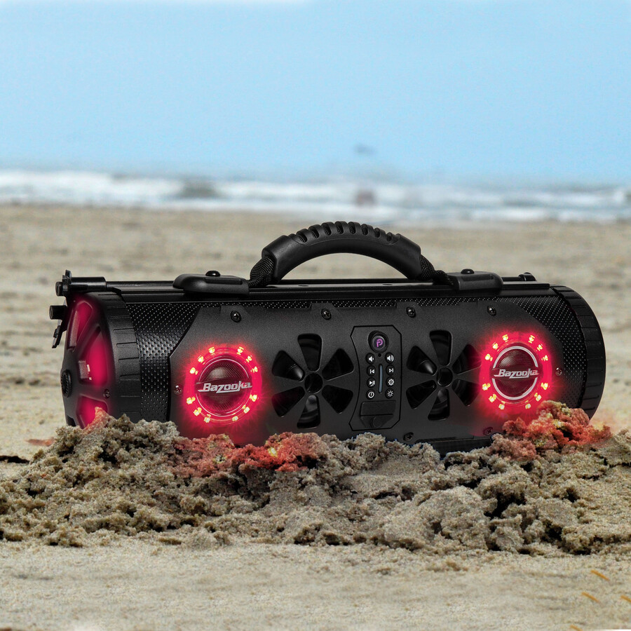 altavoz bluetooth portátil bazooka g3 party bar mini