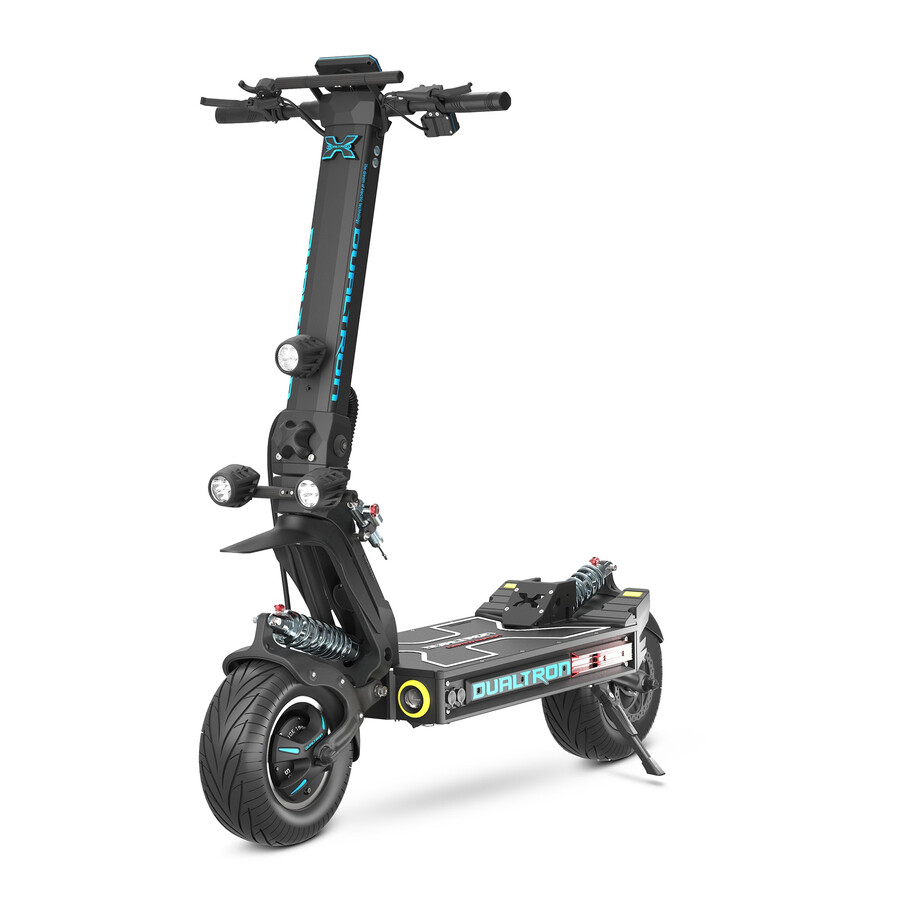 patinete eléctrico dualtron x limited más de 65 mph autonomía de 105 millas