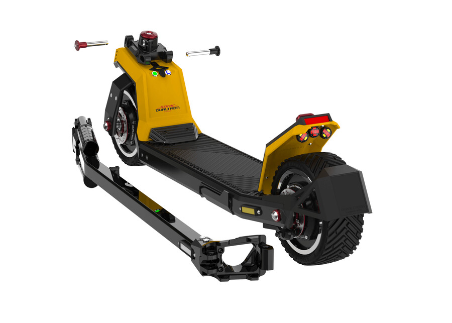 dualtron sonic n ultracompacto motores duales y batería extraíble